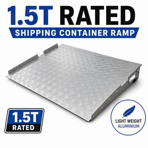 Shipping container ramp - shipping,
