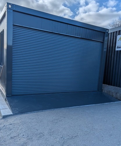 Container ramp oven - container,, ramp.oven