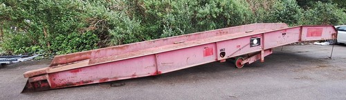 Container loading ramp for - container,