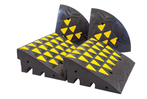 200mm rubber kerb ramp - ramp,