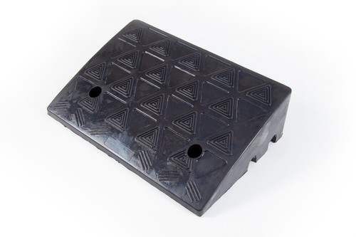 135mm rubber kerb ramp - rubber, with
