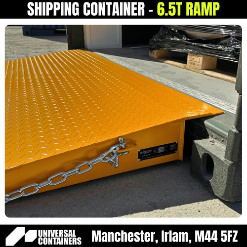 Shipping container ramp - shipping,