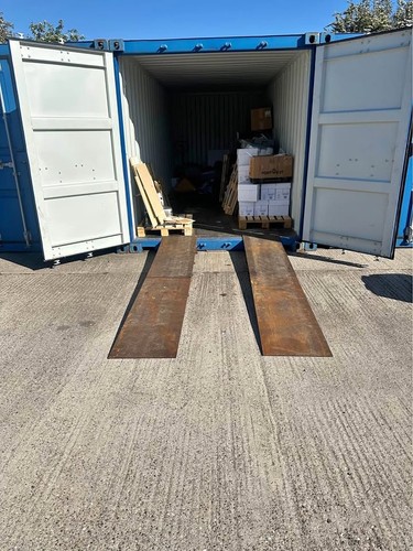 Forklift truck ramps for - truck,