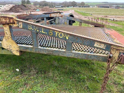 Forklift container ramp - forklift,