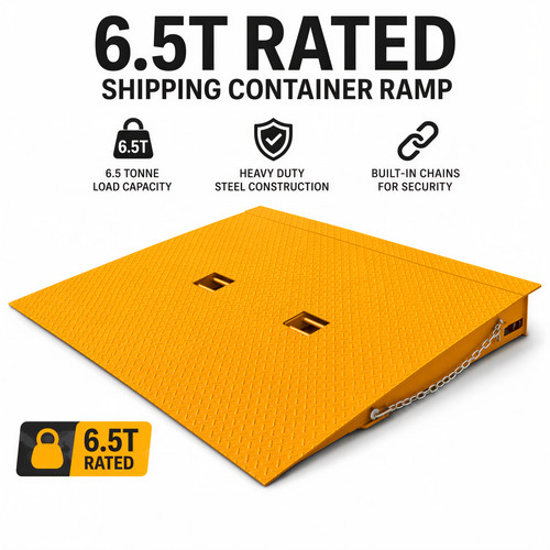 Shipping container ramp 6 5t - container,